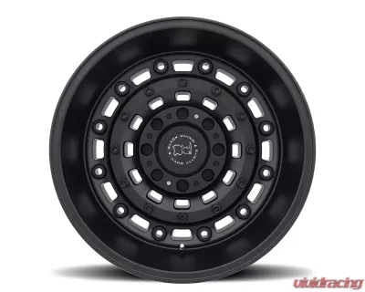 Black Rhino Arsenal Wheel 16x8  6x130 38mm Textured Matte Black - 1680ARS386130M84