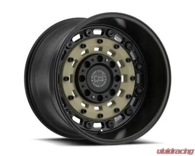 Black Rhino Arsenal Wheel 17x8  6x130 38mm Sand On Black - 1780ARS386130D84