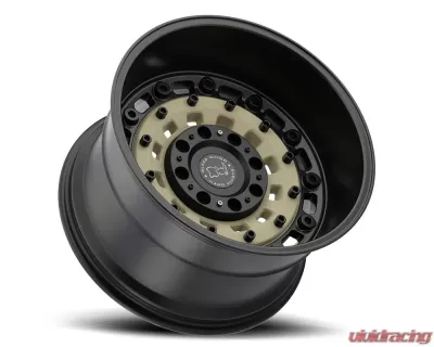 Black Rhino Arsenal Wheel 17x8  6x130 38mm Sand On Black - 1780ARS386130D84