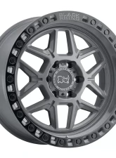 Black Rhino Kelso Wheel 17x9  6x139.7 -12mm Battleship Gray w/Black Lip Edge & Black Bolts                                     - 1790KLS-26140G12 - Image 3