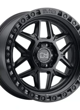 Black Rhino Kelso Wheel 18x9  5x139.7 0mm Matte Black w/Black Bolts                                     - 1890KLS005140M78 - Image 3