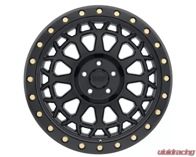 Black Rhino Primm Wheel 17x9  6x139.7 -12mm Matte Black w/Brass Bolts - 1790PRM-26140M12