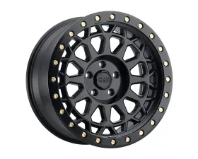 Black Rhino Primm Wheel 18x9.5  5x127 0mm Matte Black w/Brass Bolts