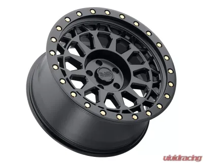 Black Rhino Primm Wheel 20x9.5  5x127 0mm Matte Black w/Brass Bolts - 2095PRM005127M71