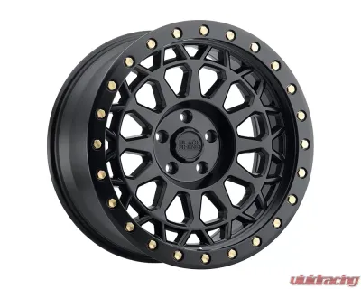 Black Rhino Primm Wheel 20x9.5  6x139.7 12mm Matte Black w/Brass Bolts - 2095PRM126140M12