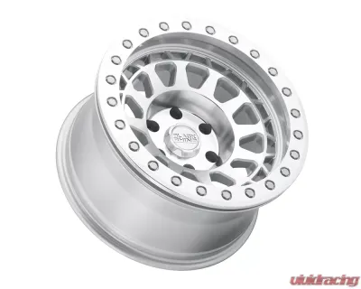 Black Rhino Primm Beadlock Wheel 17x8.5  6x139.7 -30mm Silver w/Mirror Face & Silver Bolts - 1785PRM-06140S12