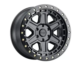 Black Rhino Reno Wheel 17x9 5x127 | 5x5 0mm Matte Black w/Brass Bolts