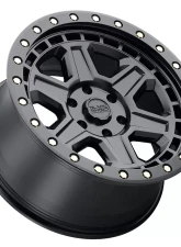 Black Rhino Reno Wheel 17x9  6x139.7 0mm Matte Black w/Brass Bolts                                     - 1790REN006140M12 - Image 2