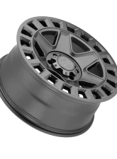 Black Rhino York Wheel 17x8  6x130 38mm Matte Gunmetal                                     - 1780YRK386130G84 - Image 2