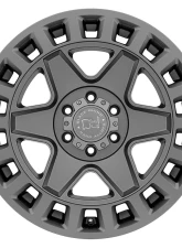 Black Rhino York Wheel 17x8  6x130 38mm Matte Gunmetal                                     - 1780YRK386130G84 - Image 3