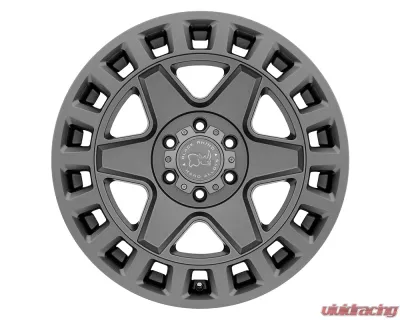 Black Rhino York Wheel 17x8  6x130 38mm Matte Gunmetal - 1780YRK386130G84