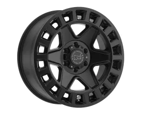 Black Rhino York Wheel 17x8  6x130 38mm Matte Black