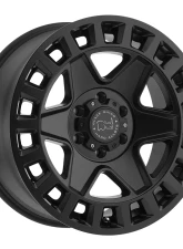 Black Rhino York Wheel 17x8  6x130 38mm Matte Black                                     - 1780YRK386130M84 - Image 3