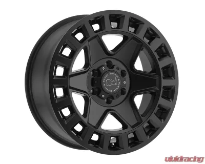 Black Rhino York Wheel 17x8  6x130 38mm Matte Black - 1780YRK386130M84