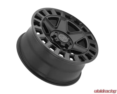 Black Rhino York Wheel 17x8  6x130 38mm Matte Black - 1780YRK386130M84
