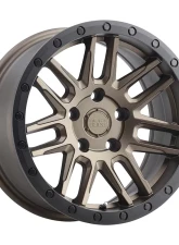 Black Rhino Arches Wheel 17x8 5x100 30mm Matte Bronze w/ Black Lip Edge & Black Bolts                                     - 1780ACH305100Z56 - Image 2
