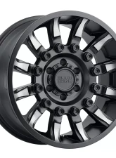 Black Rhino Mission Wheel 20x9 6x120 12mm Matte Black w/ Machined Tinted Spokes                                     - 2090MSN126120M67 - Image 2
