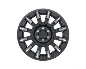 Black Rhino Mission Wheel 20x9 5x139.70|5x5.5 2mm Matte Black w/ Machined Tinted Spokes