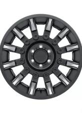 Black Rhino Mission Wheel 20x9 6x120 12mm Matte Black w/ Machined Tinted Spokes                                     - 2090MSN126120M67 - Image 3