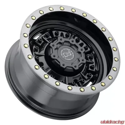 Black Rhino Abrams 20x9.5 5x127 | 5x5 -18 Gun Black w/Machined Dark Tint Lip - 2095ABR-85127B71