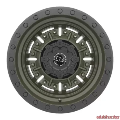 Black Rhino Abrams 20x9.5 5x127 | 5x5 -18 OD Green - 2095ABR-85127N71