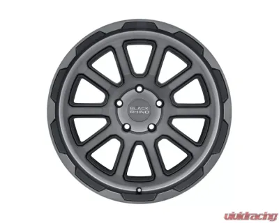 Black Rhino Chase Brushed Gunmetal Wheel 17x8.5 6x139.70|6x5.5 0mm CB112.1 - 1785CHS006140G12
