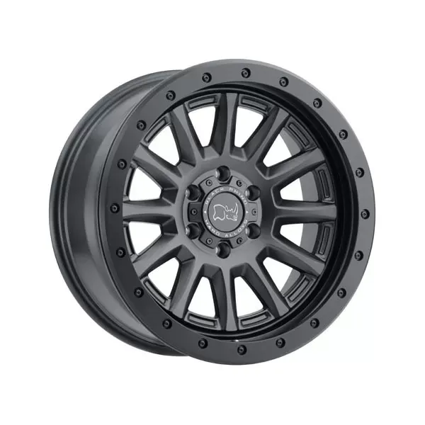 Black Rhino Dugger 17x8.5 6x139.7 -18  Gun Black - 1785DGR-86140M12
