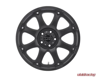 Black Rhino Glamis Matte Black Wheel 18x9 5x127 | 5x5 -12mm CB78 - 1890GLA-25127M78