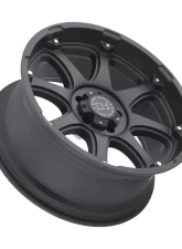 Black Rhino Glamis Matte Black Wheel 18x9 5x127 | 5x5 -12mm CB78                                     - 1890GLA-25127M78 - Image 3