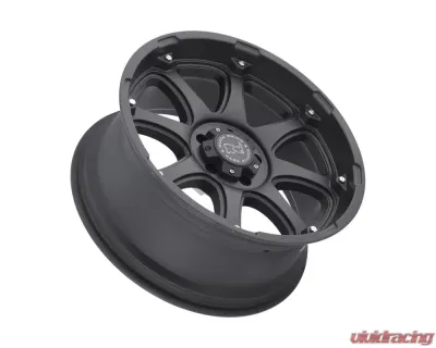 Black Rhino Glamis Matte Black Wheel 18x9 5x127 | 5x5 -12mm CB78 - 1890GLA-25127M78