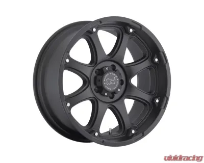 Black Rhino Glamis Matte Black Wheel 18x9 5x127 | 5x5 -12mm CB78 - 1890GLA-25127M78