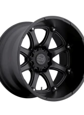 Black Rhino Glamis Matte Black Wheel 18x9 8x170 -12mm CB125                                     - 1890GLA-28170M25 - Image 2