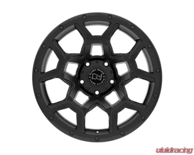 Black Rhino Overland Matte Black Wheel 20x9.5 5x127 | 5x5 -18mm CB71.6 - 2095VRL-85127M71