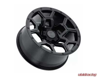 Black Rhino Overland Matte Black Wheel 20x9.5 5x127 | 5x5 -18mm CB71.6 - 2095VRL-85127M71