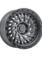 Black Rhino Shredder 17x9.0 5x127 | 5x5 -18 Matte Gunmetal w/Black Lip Edge                                     - 1790SHD-85127G71 - Image 3