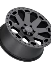 Black Rhino Warlord Matte Gunmetal Wheel 18x9 8x165.10|8x6.5 12mm CB122.1                                     - 1890WAR128165G22 - Image 3