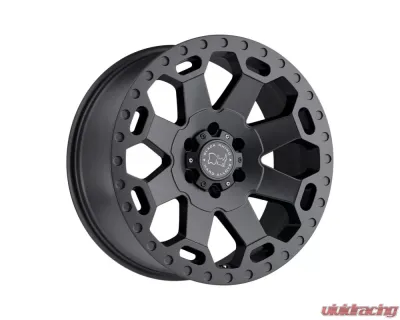 Black Rhino Warlord Matte Gunmetal Wheel 18x9 8x165.10|8x6.5 12mm CB122.1 - 1890WAR128165G22