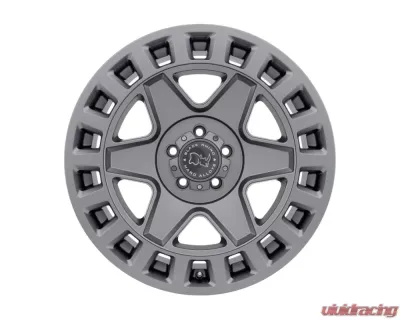 Black Rhino York Matte Gunmetal Wheel 17x8 5x120 35mm CB76 - 1780YRK355120G76