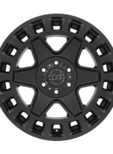 Black Rhino York Matte Black Wheel 17x8 6x130 52mm CB84.1                                     - 1780YRK526130M84 - Image 3