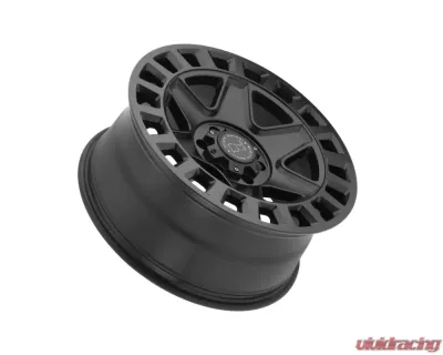 Black Rhino York Matte Black Wheel 17x8 6x130 52mm CB84.1 - 1780YRK526130M84