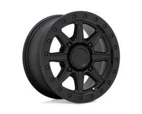 Black Rhino Powersports Webb UTV Wheel 14x7 4x137 51mm Matte Black