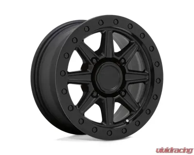 Black Rhino Powersports Webb UTV Wheel 14x7 4x156 51mm Matte Black - 1470WEB514156M32