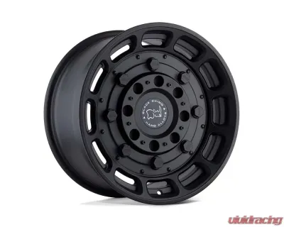 Black Rhino Warthog Wheel 20x9.5 6x4.5 12mm Matte Black - 2095WHG126114M76