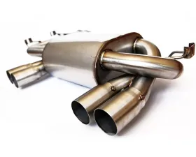 Status Gruppe SCZA Rear Muffler Section 3 - No Tips BMW E46 M3 2001-2006