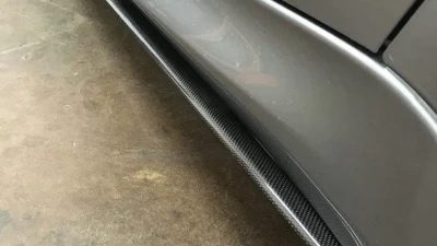 Status Gruppe 2x2 Carbon Fiber OEM Style Side Skirt Extension BMW F80 M3 2015-2019                                     - SGF80M3SSE2x2 - Image 5