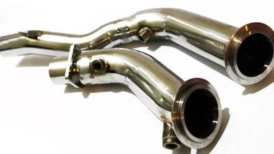Status Gruppe Race Downpipes BMW F80 M3 | M4 2015-2020                                     - SGS55DPSS - Image 5