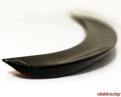 Status Gruppe Carbon Fiber Rear Trunk Lid Spoiler 1x1 CF High Kick BMW F30|F80 2012-2018 - SGTBMWF30/80CFLS1X1H