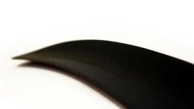 Status Gruppe Carbon Fiber Rear Trunk Lid Spoiler 1x1 CF High Kick BMW F30|F80 2012-2018                                     - SGTBMWF30/80CFLS1X1H - Image 4