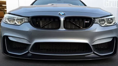 Status Gruppe Front Lip FRP Matte Black Finish for BMW F82|83 M4 15-20                                     - SGTBMWF80/82/83FLFRPS - Image 3