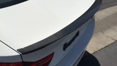 Status Gruppe 2x2 Carbon Fiber Trunk Lid Spoiler BMW F82 M4 2015-2019                                     - SGTBMWF82M4CFLS2x2 - Image 7